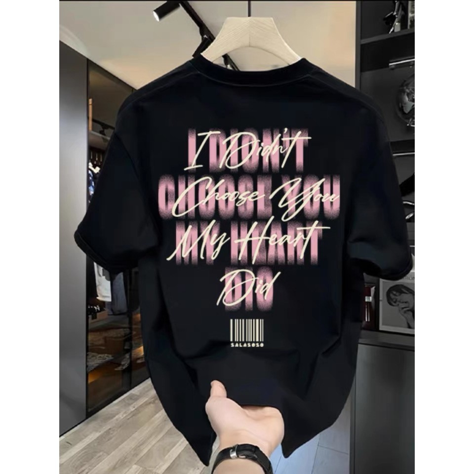 (จัดส่งตลอด 24 ชั่วโมง)Fanfei เสื้อยืดชาย สวมใส่สบาย เสื้อยืดโอเวอร์ไซส์ เสื้อเชิ้ตผู้ชาย ผ้าฝ้าย 100% ลายพิมพ์  457 ราคา ถูกที่สุด ดีลบีเคเค แกลเลอรีภาพที่ 4