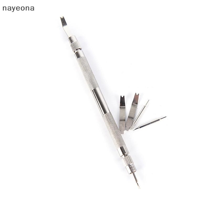 [NAY] สายนาฬิกาโลหะมืออาชีพ Spring Bar Link Pin Remover ชุดเครื่องมือซ่อม EON