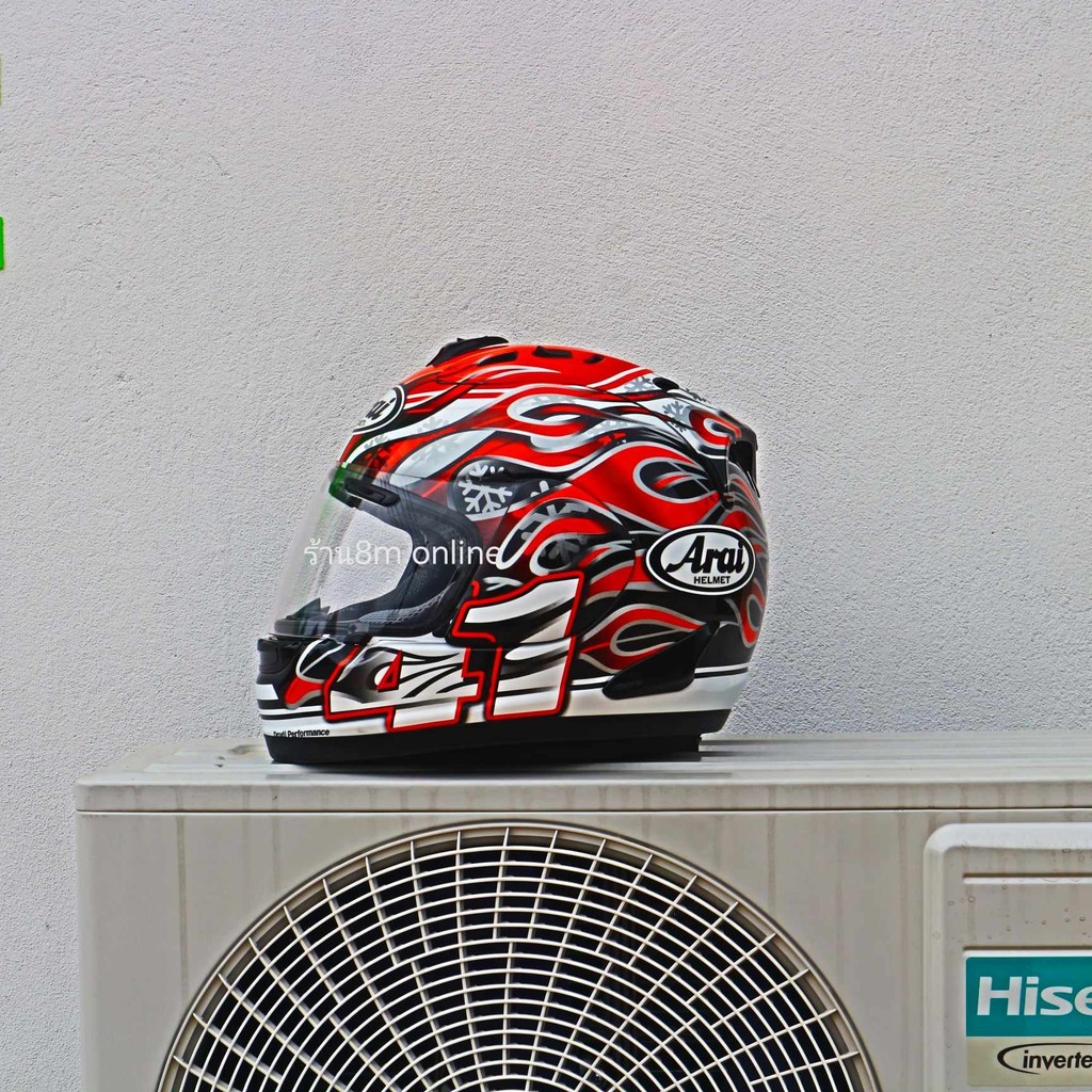 ร้านคนไทยรับประกันหมวกกันน็อค arai RX-7VRR5 งาน1:1 หมวกกันน็อค ลายไฟ หมวกกันน็อคขับบิ๊กไบค์ทำความเร็