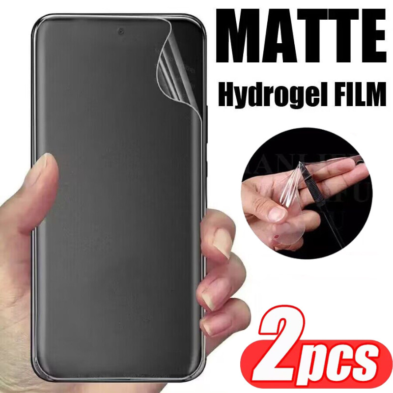 Oppo Reno9Pro Reno8Pro 1-3 ชิ้น 100D Matte Frosted Soft Hydrogel ฟิล์มสําหรับ Oppo Reno9 Reno8 Reno7