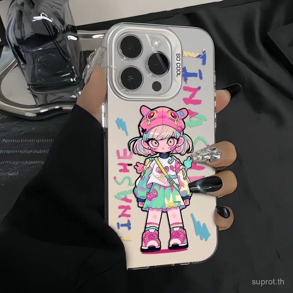 เคสโทรศัพท์มือถือโดปามีนสำหรับเด็กผู้หญิงเคสกันกระแทกสำหรับ iPhone 15 16 PRO MAX XR S 15PROMAX 14 13 12 11 PROMAX 8PLUS 14Pro 13pro 13promax