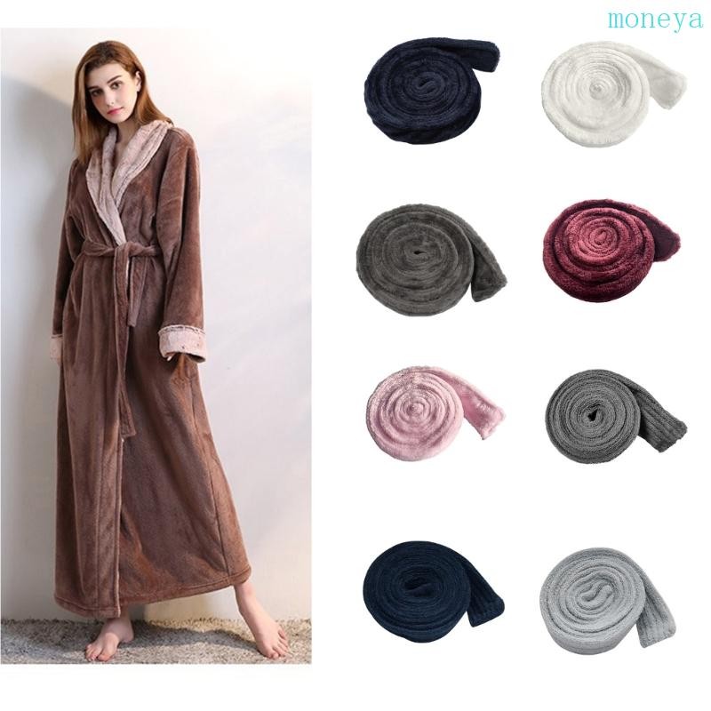 Mya Flannel Robe เข็มขัดเสื้อคลุมอาบน้ำ สำหรับโรงแรมและบ้านของคุณ