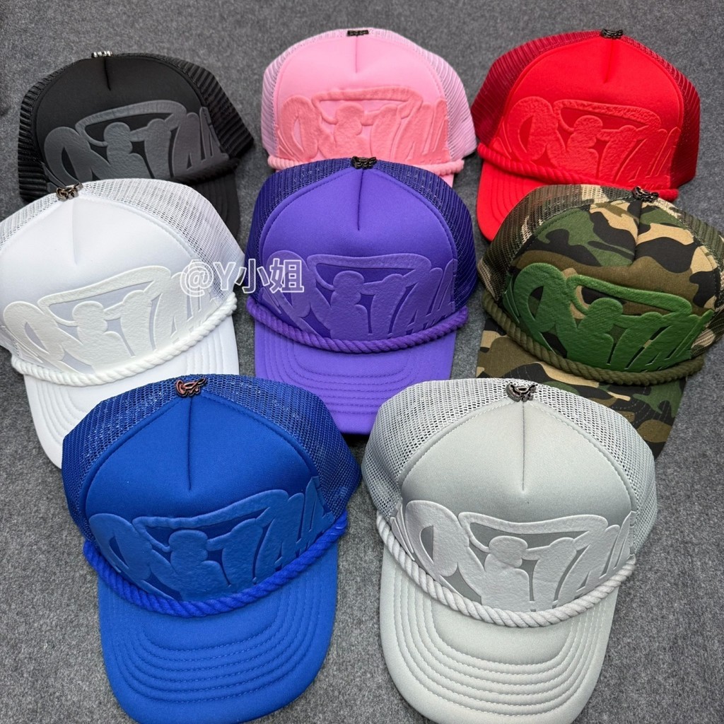 SYNA synaworld New Letter Cap Unisex Baseball Cap Breathable Mesh Cap