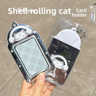 แมวน่ารักน้อย 3 นิ้วผู้ถือบัตรพีวีซีไอดอลการ์ดขนาดเล็กกล่องเ…