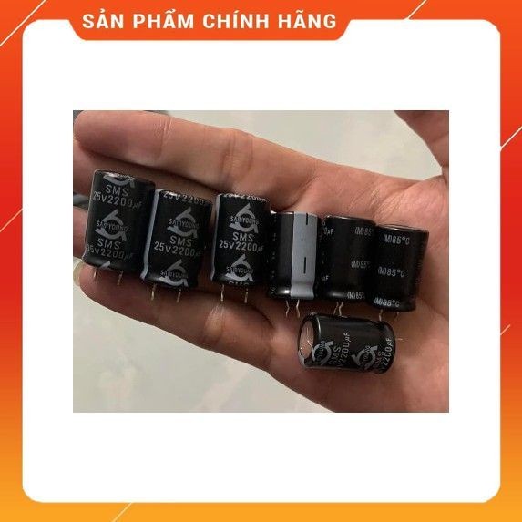 [ 10 ชิ้น ] SAMYOUNG 25V 2200UF CAPACITOR (25V2200UF 2200UF25V 2200UF 25V )