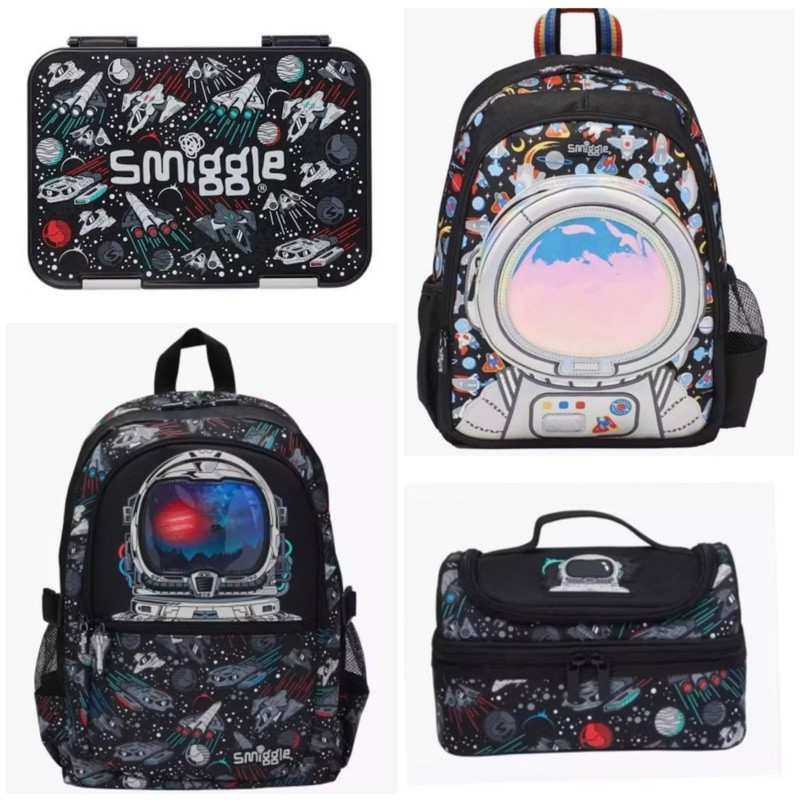 DELI STORE NEW SMiGGLE BACKPACK / TK/ JUNIOR ASTRONOUT ZIPPER YKK