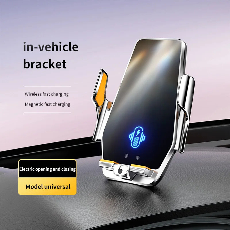 Max 66W Magnetic Head Car Phone Holder 15W Wireless Charger Touch Control Infrared Sensing Motor Veh