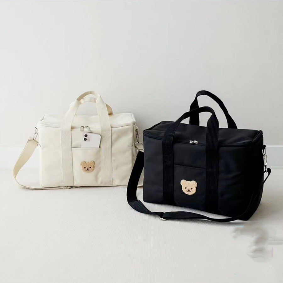 MY STOCK Mommy Bag Insulation Bag Multifunctional Mother Baby Bag Messenger Bag Fashion Mommy Bag