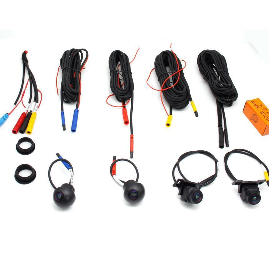 Smartour 360 องศา AHD 720P 360 View รถกล้องที่จอดรถระบบอุปกรณ์เสริม 360 องศากล้องสําหรับรถยนต์