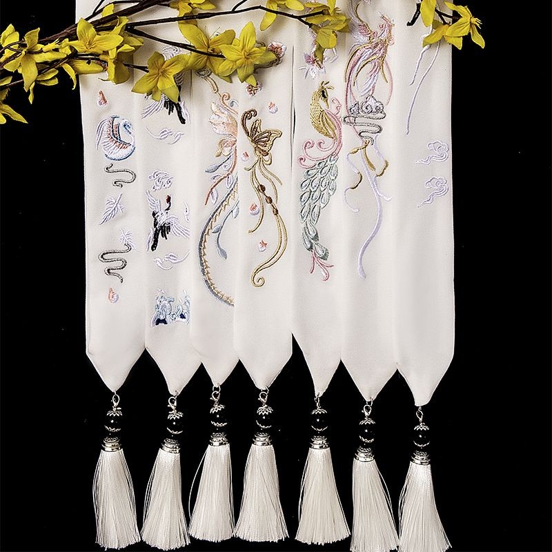 All-match สไตล์โบราณปักพู่ที่คาดผมHanfu st All-Matchโบราณสไตล์Patch Hook Belt Insu OutdressโบราณHead