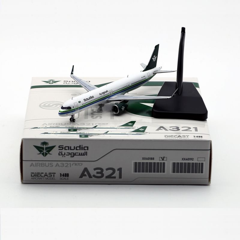 1: 400 JC Wings Alloy Airliner รุ่น Saudi Airlines A321NEO HZ-ASAC
