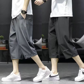 MEFEEE ฤดูร้อนผู้ชายขนาดบวกผ้าไหมน้ําแข็งแห้งเร็วหลวมสบายพอด…