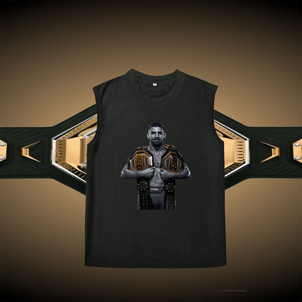 【NEW】UFC 317 Champ Tank – Ilia Topuria Lightweight King | เสื้อกล้าม UFC317 แชมป์โลก น้ำหนักเบา อิเล