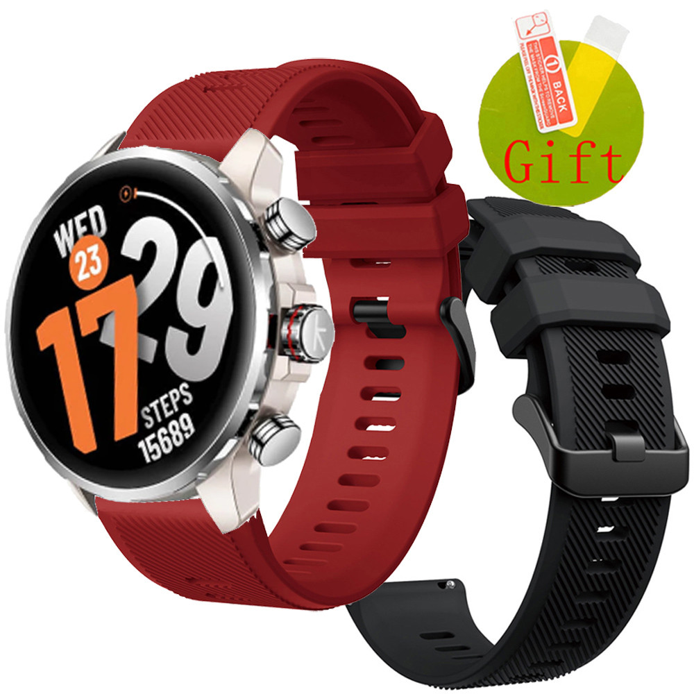 ฟิล์ม สาย Kieslect Kr3 สายรัดซิลิโคนสําหรับ Kieslect Kr 2 pro สมาร์ทนาฬิกาป้องกันหน้าจอฟิล์มสายรัดข้