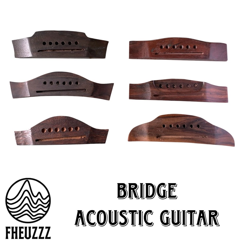 สะพานกีตาร์โปร่งหลากหลายยี่ห้อ