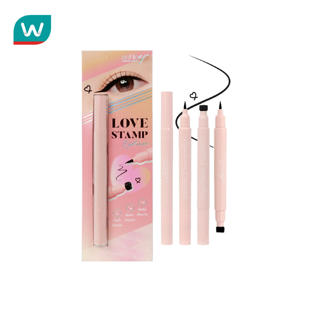 Ashley แอชลี่ย์ เลิฟ สแตมป์ อายไลเนอร์ 1.5ก. แบล็ค