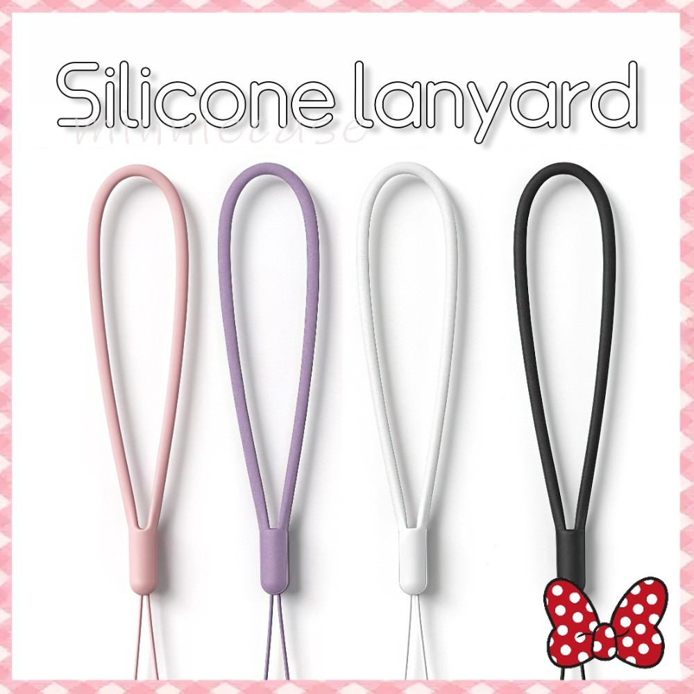 โทรศัพท์มือถือ Lanyards สร้อยข้อมือ ซิลิโคนป้องกันการลื่นไถลกันน้ำ ไม่หักง่าย อุปกรณ์เสริมเหมาะสำหรับกรณีโทรศัพท์ทั้งหมด - รูปที่ 2