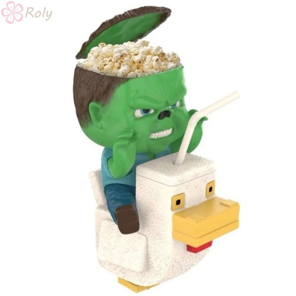 ROLY ไก่ Jockey Combo ชุด, PVC ภาพยนตร์โรงละครไก่ Jockey Popcorn Bucket, น่ากลัวฮาโลวีน Oranisation 