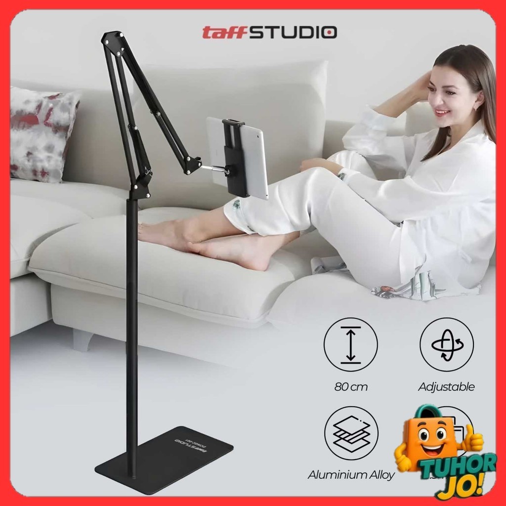 TaffiSTUDIO ที่วางแท็บเล็ต iPad สมาร์ทโฟน Lazypod 134 ซม. - DONGC-001