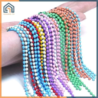Goddes 100pcs ลูกปัดโซ่เหมาะกับ/ตุ๊กตา/ฉลาก Hand Tag Connector สําหรับ DIY สร้อยข้อมือเครื่องประดับทําเครื่องประดับ 10 ซม.TH