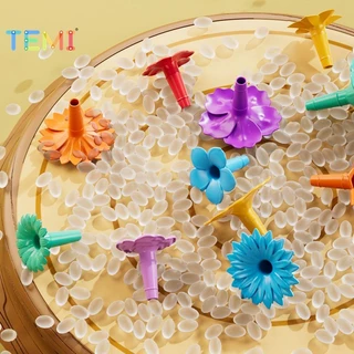 ⭐การจัดส่งในประเทศไทย⭐TEMI ดอกไม้ Garden Building Block ของเล่นการศึกษา DIY Garden Puzzle ของเล่นเพื่อการศึกษาที่สร้างสรรค์