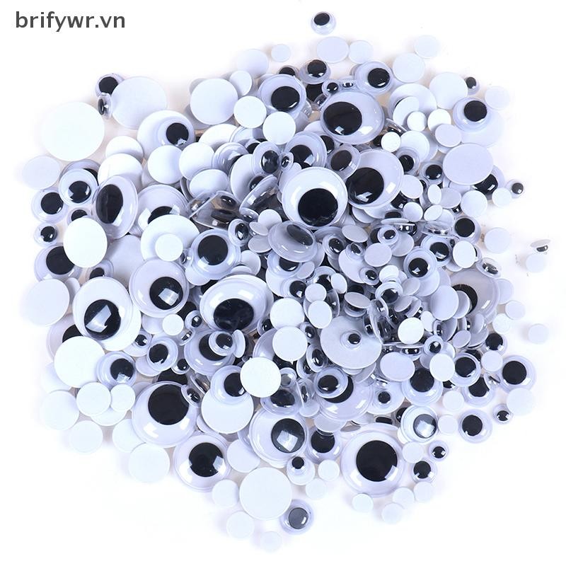 Brifywr Self-กาวผสมตาสําหรับของเล่นตุ๊กตา googly wiggly eyes อุปกรณ์เสริม diy [VN]