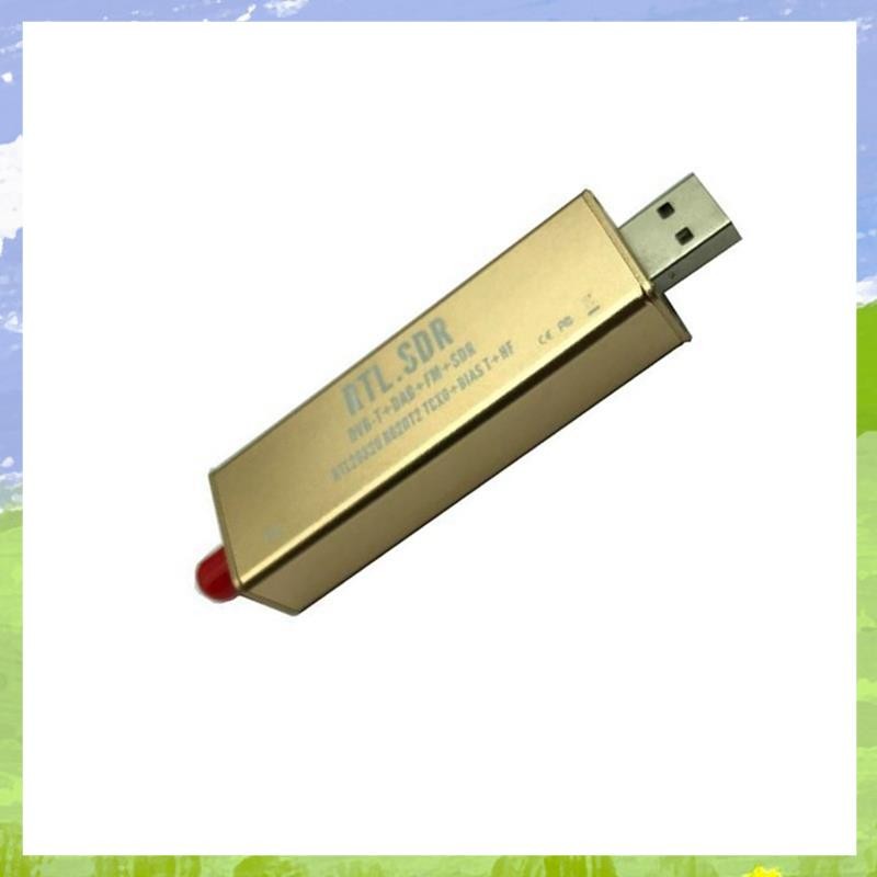 1 ชิ้น RTL SDR ตัวรับสัญญาณ V3 Pro พร้อม Chipset Rtl2832 Rtl2832U R820T2 Golden สําหรับวิทยุ FM SDR 