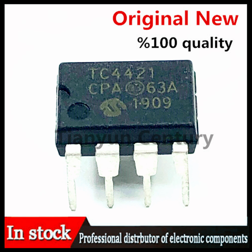 (5 ชิ้น) ใหม่ TC4420CPA TC4421CPA TC4422CPA TC4424CPA TC4427CPA TC44428CPA TC4429CPA TC4420 TC4422 T