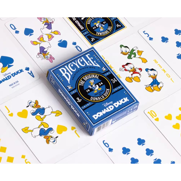 【BICYCLE】ไพ่ Disney Classic series card by Bicycle cardistry magic deck prop made in USA - รูปที่ 4