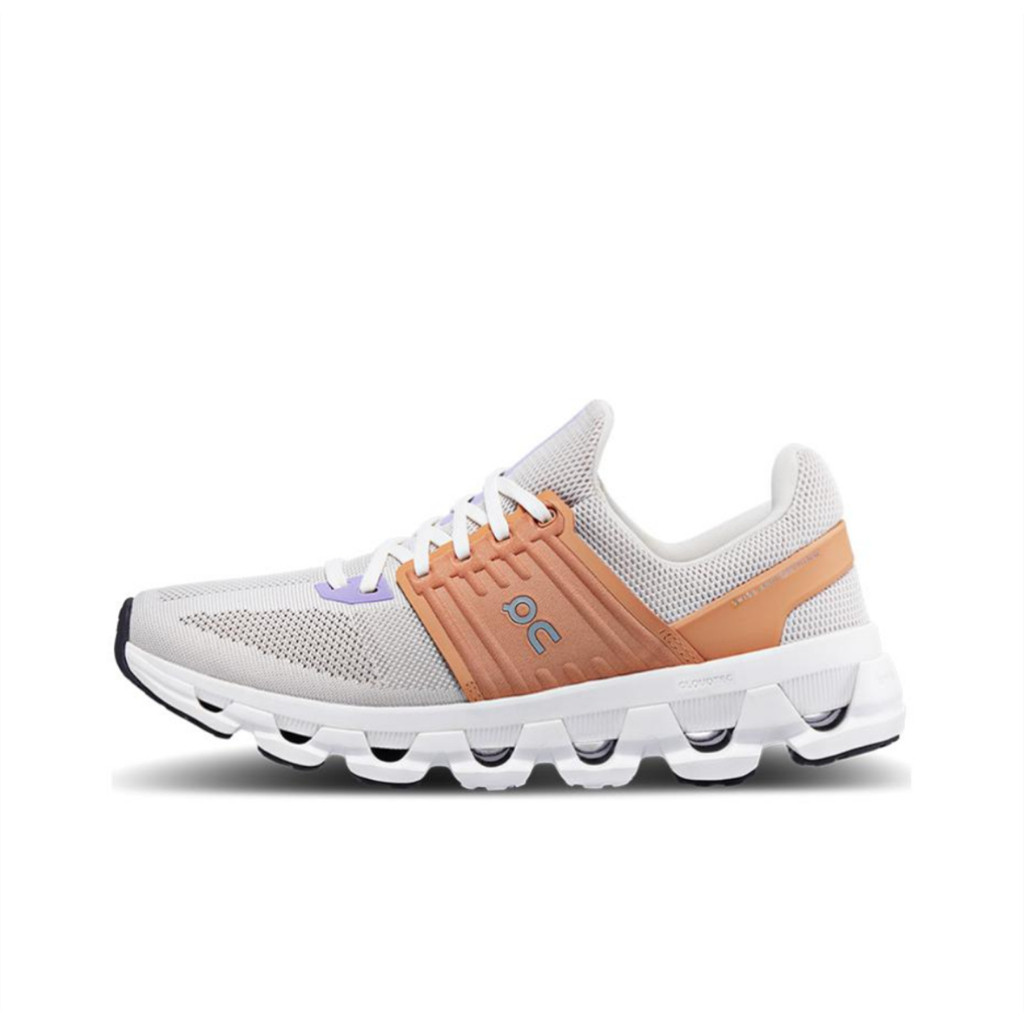 ของแท้On Running Cloud swift 3 AD สีน้ําตาล Low Top รองเท้าวิ่งระบายอากาศสําหรับผู้หญิง 3WD10151213 