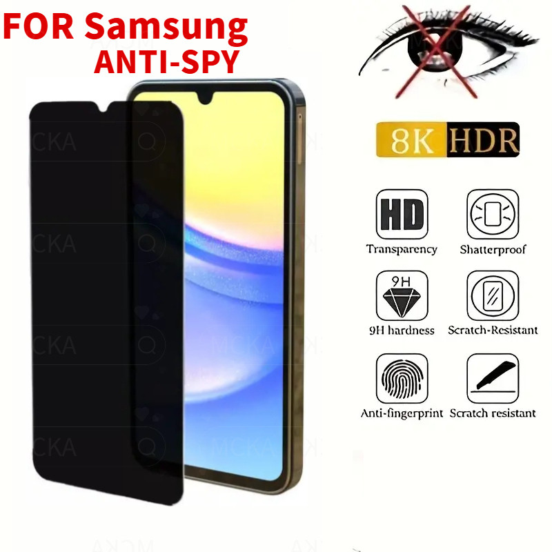 กระจกนิรภัยป้องกันหน้าจอสําหรับSamsung Galaxy S24FEA55 A54 A53 A52S A51 A50 A42 A35 A34 A33 A32 A31 