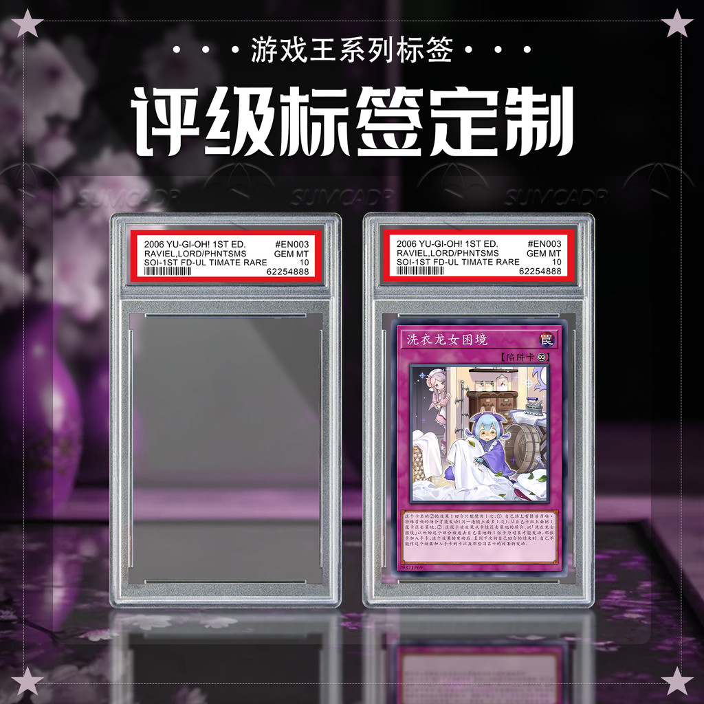 Yu-Gi-Oh Card Brick PSA Grade Card Brick Review Card Case WS Wanzhi Card Card Protective Case Displa