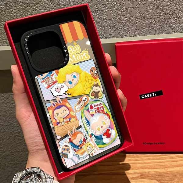 425 degree case เคส 425 Cs แปลกร้านสะดวกซื้อ labubu labubu เหมาะสําหรับ iphone16pro เคสโทรศัพท์ 15pr