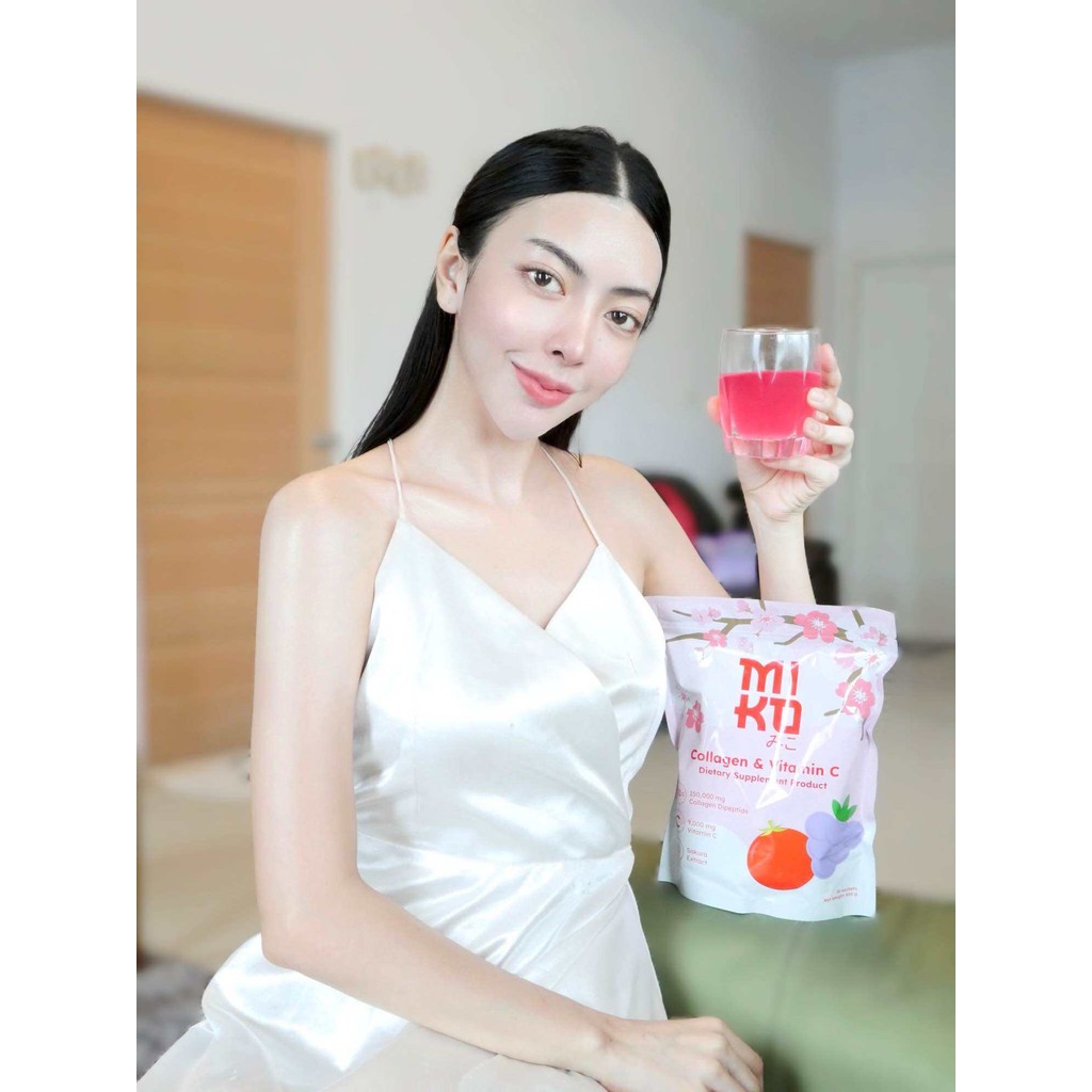 มิโกะ คอลลาเจน Miko Collagen & Vitamin C (1 ห่อ มี 30 ซอง)