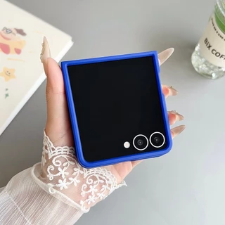 กันกระแทกสําหรับ Samsung Galaxy Z Flip 8 7 6 5 4 7FE กรณีการออกแบบเฉพาะสีสัน Flip5 Flip6 Flip7FE เชือกเส้นเล็กเคสโทรศัพท์