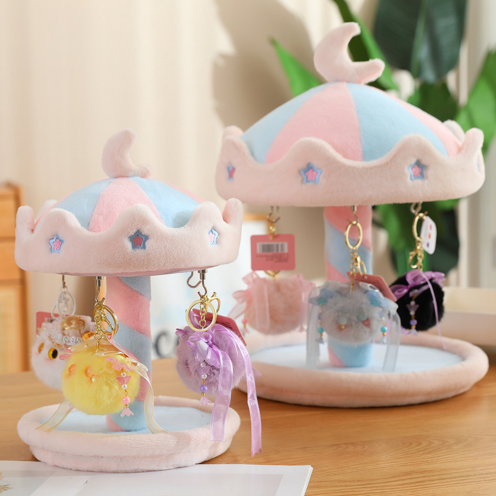 ตุ๊กตาน่ารักหมุนยืนแสดงผ้าฝ้ายตุ๊กตาแต่งตัวของขวัญจัดเก็บ - รูปที่ 3