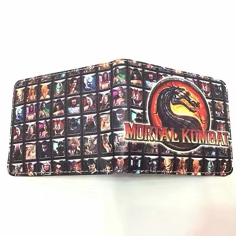 DURV Wallet กระเป๋าสตางค์การ์ตูน Mortal Kombat Fighting Magic Palace Empire Wallet กระเป๋าสตางค์นักเ