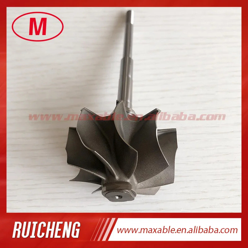 G25-550 G25-660 ไปข้างหน้า 53.85/49.16 มม.9 ใบมีดเพลากังหัน/ล้อเทอร์โบ