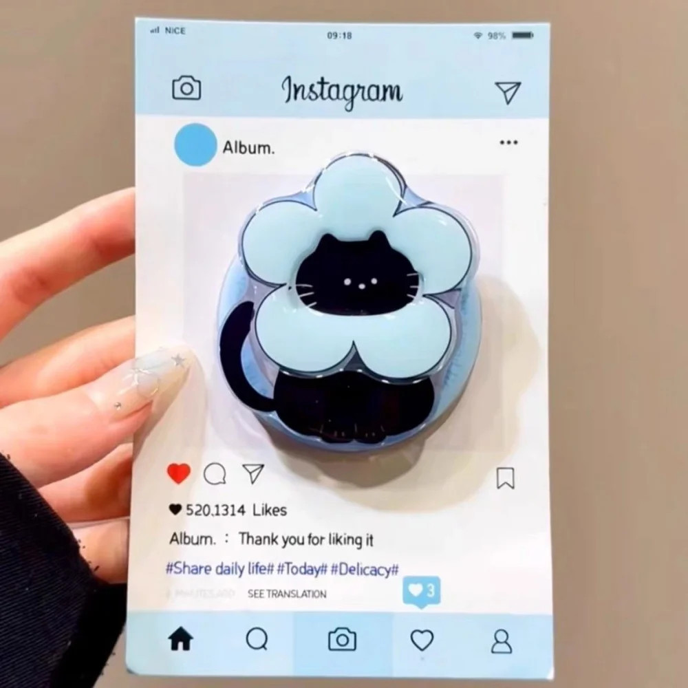 แมวน่ารัก 3d Grip รูปแบบขาตั้งโทรศัพท์เหมาะสําหรับ Iphone 17 17promax 16 pro max 12 13 14 15 ผู้ถือโทรศัพท์มาใหม่โทรศัพท์ Grips