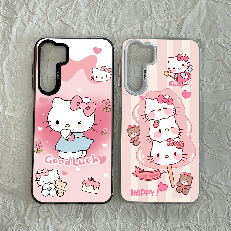 For Samsung ซองโทรศัพท์ A54 A55 A06 A15 A23 A05s A02s A25 A35  แฮโลเกตตี้และความโชคดี A12 A03 A02s A05 A14 M12 A30s โทร