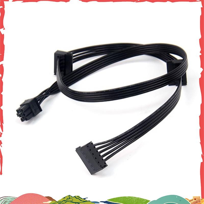 1 ชิ้น GPU PCI Express 6Pin ชาย 1 ถึง 3 SSD สายไฟสําหรับ CX850M CX750M CX600M CX500M CX430M Modular