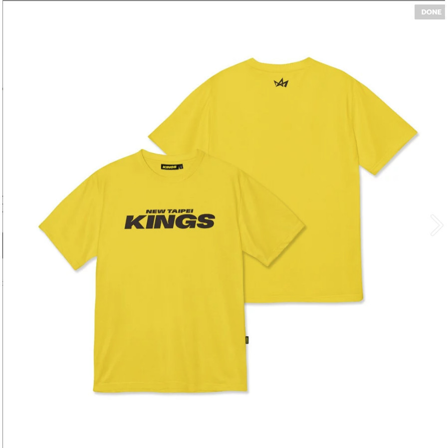 ยี่ห้อใหม่ taipei kings ใหม่ taipei kings เสื้อยืดแขนสั้น