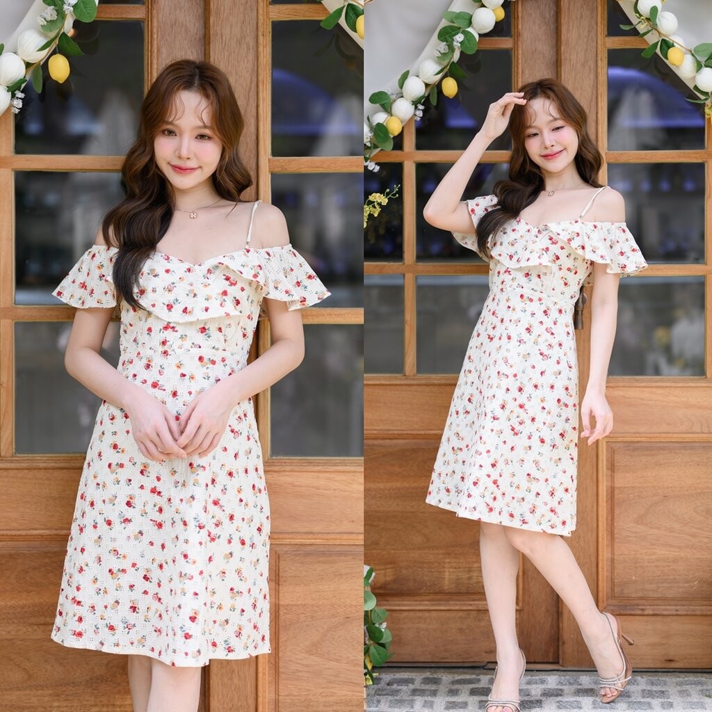 Hanano Yume Off-shoulder Dress