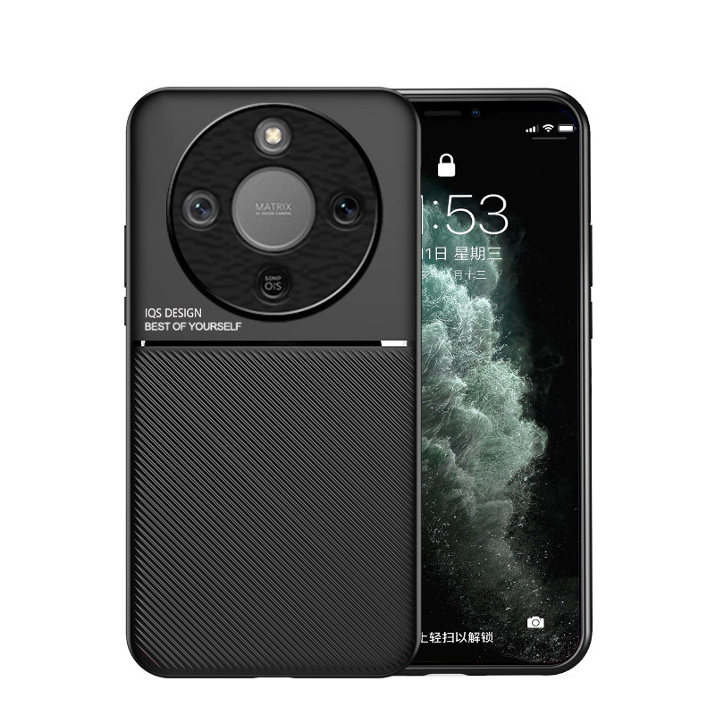 เคสกันลื่นแบบบางสําหรับ Honor X70 ฝาครอบแผ่นแม่เหล็กในตัวสําหรับ Honor X70 เคสป้องกันโทรศัพท์เปลือกก