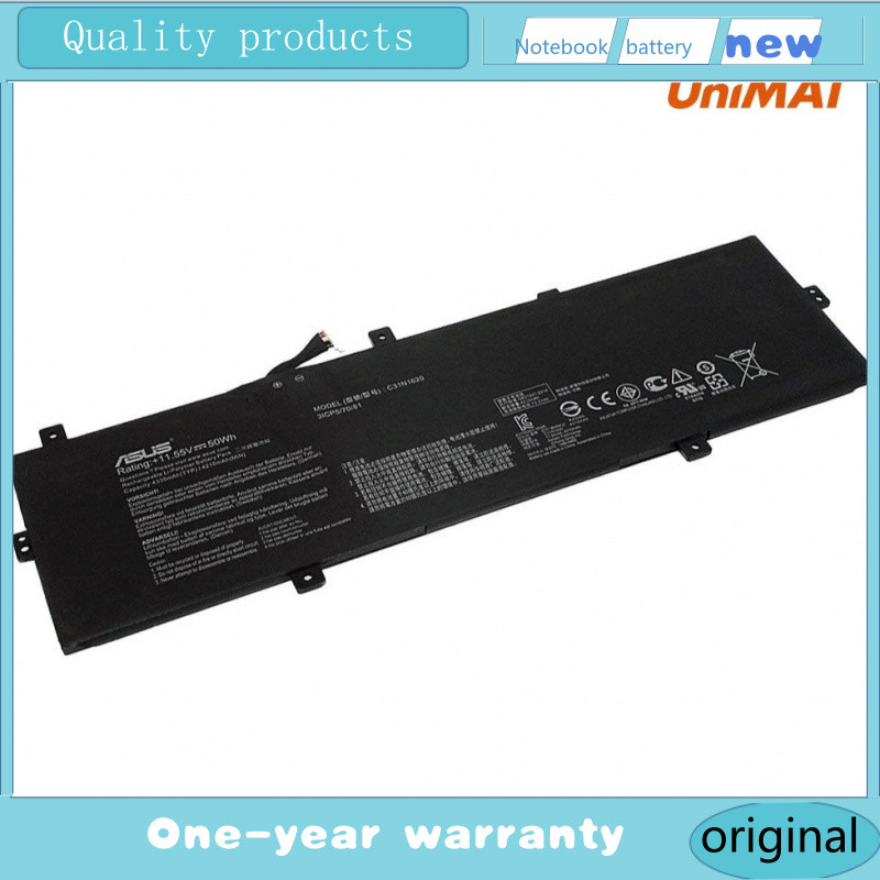 C31N1620 แบตเตอรี่ Asus ZenBook UX430UA C31N1620 ประเภท A best