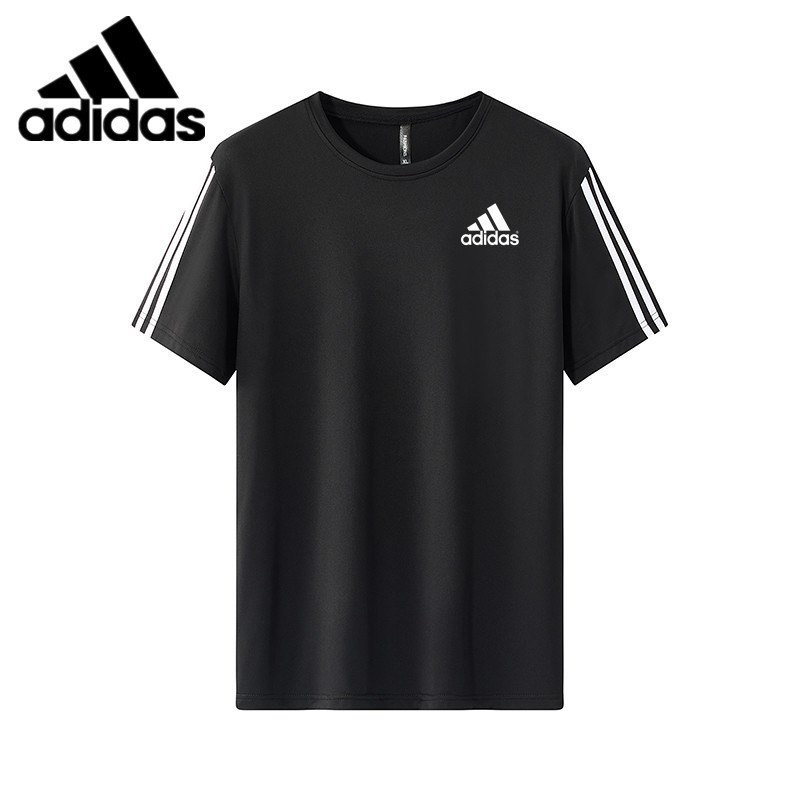 L-8XL ผ้าไหมน้ำแข็ง เสื้อยืดชายไซส์ใหญ่ สไตล์เกาหลี รอบคอกว้าง เหมาะสำหรับสวมใส่งานกีฬาและงานแต่งตัวประจำวัน
