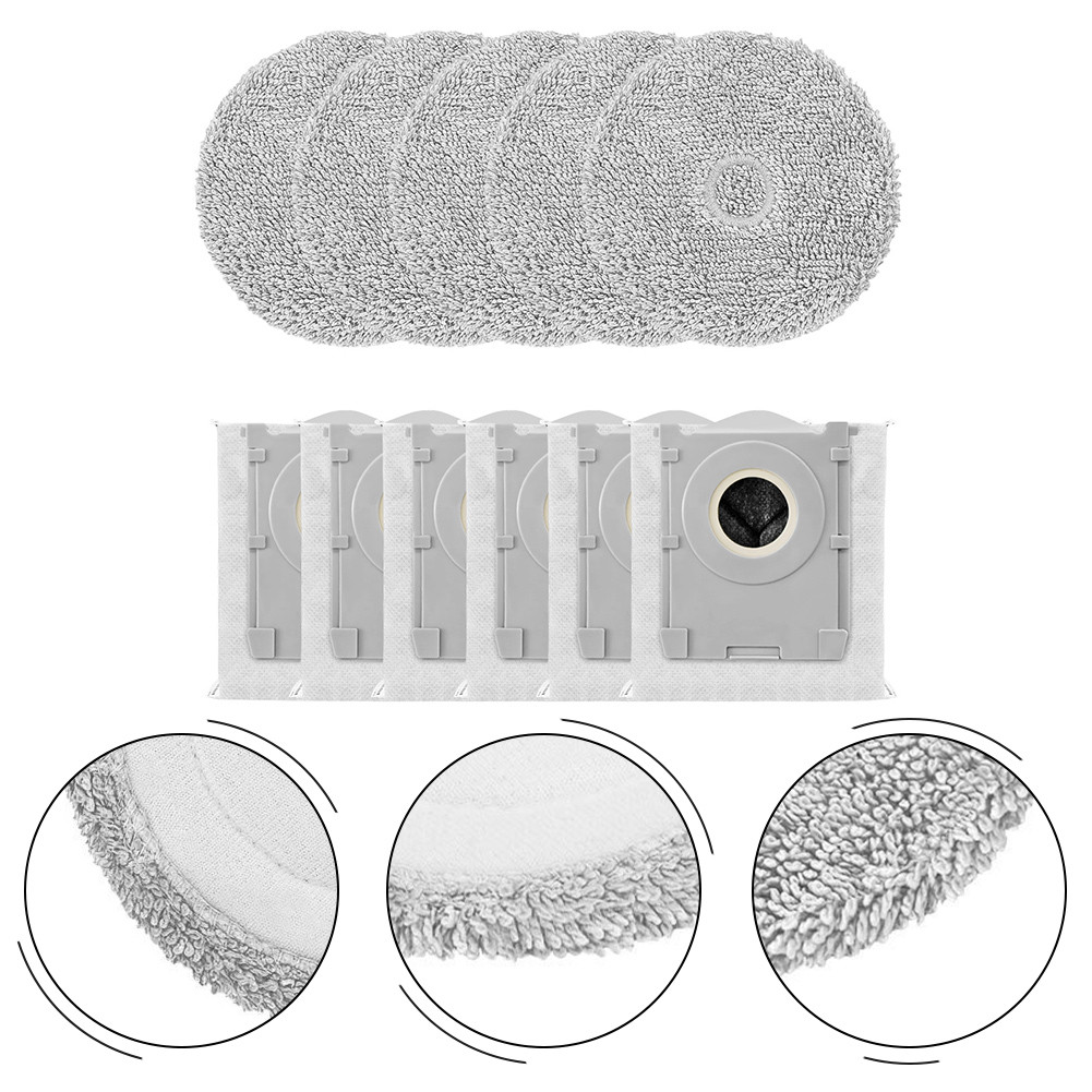 สําหรับ ECOVACS สําหรับ Deebot Mini Robot เครื่องดูดฝุ่นแผ่นถูพื้นและถุงเก็บฝุ่น