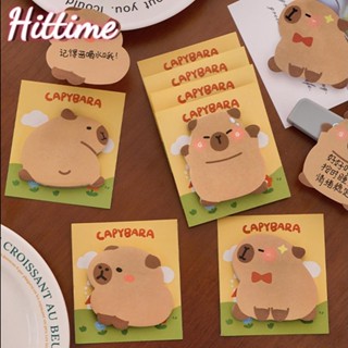 HITTIME Creative Capybara Sticky Notes Kawaii Memo Pads Anno…
