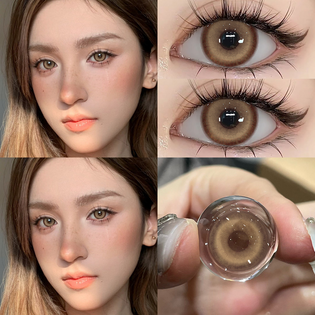 【ซื้อ 1 แถม 2】【 -0.50 -1.50 】𝐔𝐘𝐀𝐀𝐈 𝐱 𝐅𝐑𝐄𝐒𝐇𝐋𝐀𝐃𝐘┃ คอนแทคเลนส์สายตา 1คู่/2 ชิ้น ชุดคอนแทคเลนส์ +น้ำยา 120 มล + ชุดกล่องคอนแทคเลนส์ - รูปที่ 5