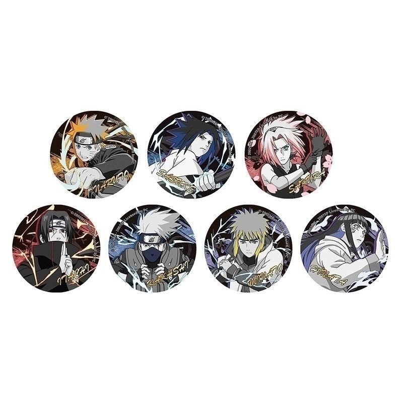 เข็มกลัด Naruto Shippuden Character Collection: Uzumaki Kakashi, Sasuke, Sakura, Itachi - สำหรับคอสเพลย์และของขวัญ